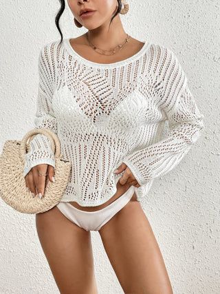 2024 Crochet Tops Women - Boho Sexy Cover - Up - Bsubseach