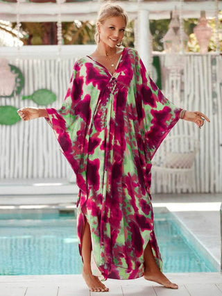 Bikini Long Flowy Beach Coverup Dress