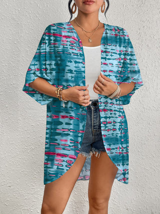 Women’s Tie Dye Kimono Cardigan