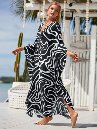 Bikini Long Flowy Beach Coverup Dress