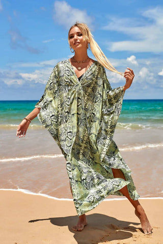 Bikini Long Flowy Beach Coverup Dress