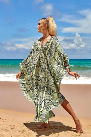 Bikini Long Flowy Beach Coverup Dress