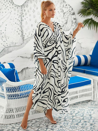 Bikini Long Flowy Beach Coverup Dress