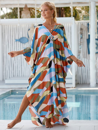 Bikini Long Flowy Beach Coverup Dress