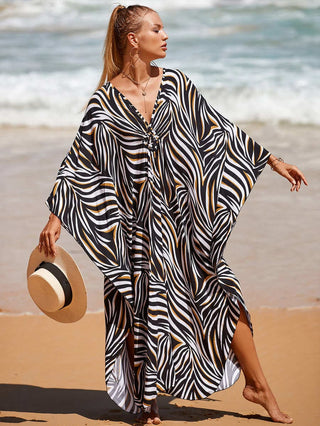 Bikini Long Flowy Beach Coverup Dress