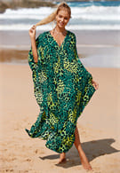 Bikini Long Flowy Beach Coverup Dress