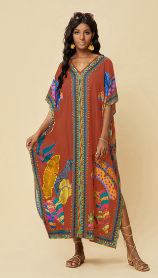 Beach Kaftan Maxi dress Cover Up