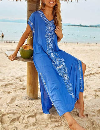 Beach Turkey Kaftan Dress Pattern - Bsubseach