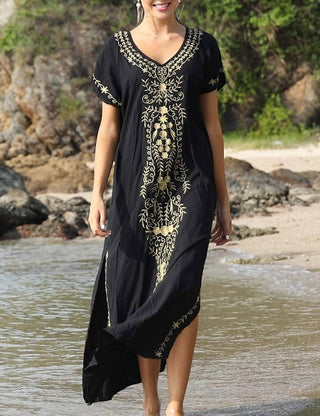 Beach Turkey Kaftan Dress Pattern - Bsubseach