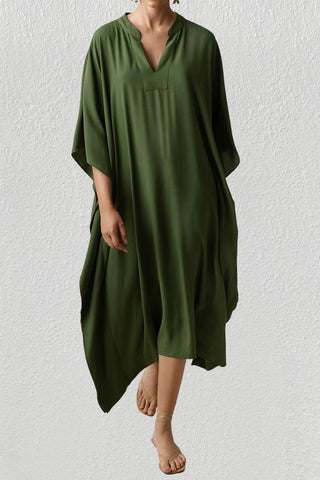 dress in the beach green cover up swim