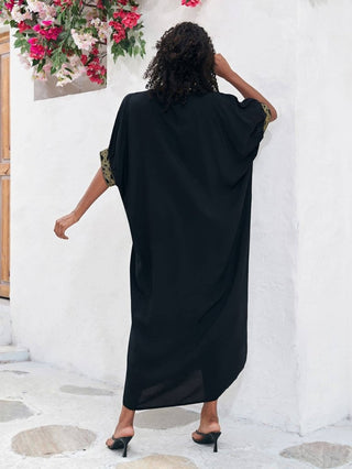 Embroidered Kaftan Cover Up - Bsubseach