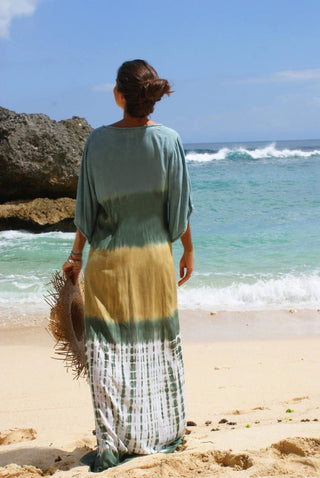 kaftan vacation maxi dress skirt beach cover up