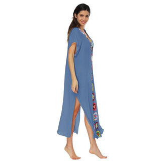 Long Beach Bathing Suit Cover Up Dress - Bsubseach