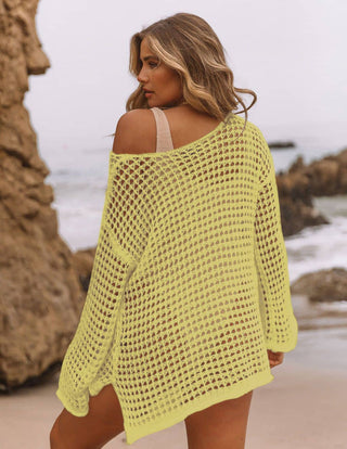 mustard yellow crochet top start me up cover