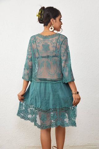 sheer lace cover up beach summer dresses