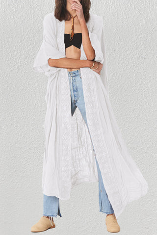 white kimono cardigan bathing cover ups