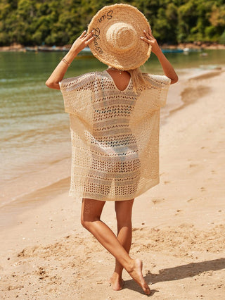 Women's Bikini Crochet Net Dress - Bsubseach