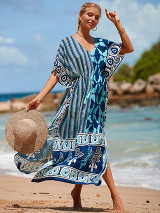 Women's Cover Up Kaftan Dress - Bsubseach