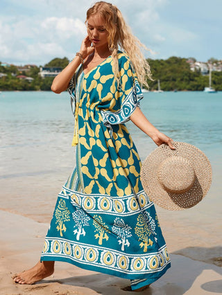 Women's Cover Up Kaftan Dress - Bsubseach